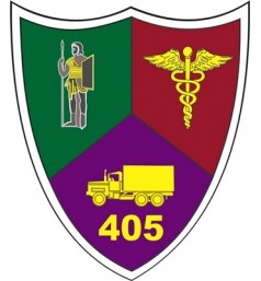 Emblema Batalion 405 Sprijin Logistic Nasaud
